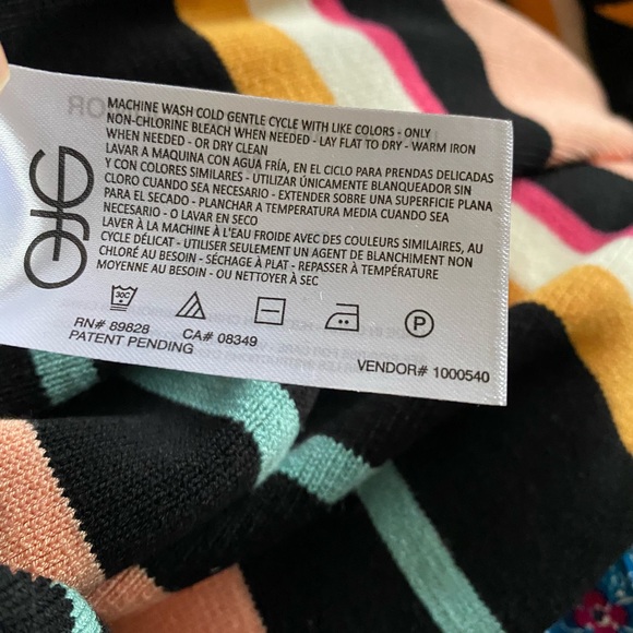 Ella Moss Body dress Alexie desert flower striped - Picture 10 of 13